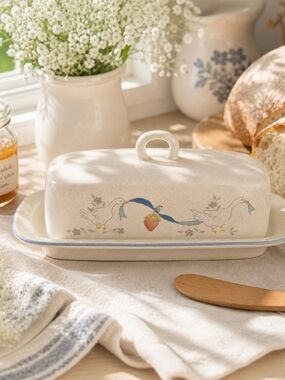 Vintage International China “Marmalade” Butter Dish – Made in Japan